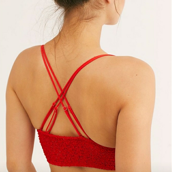 Free People Miss Dazie Crochet Lace Bralet… - Picture 4 of 16